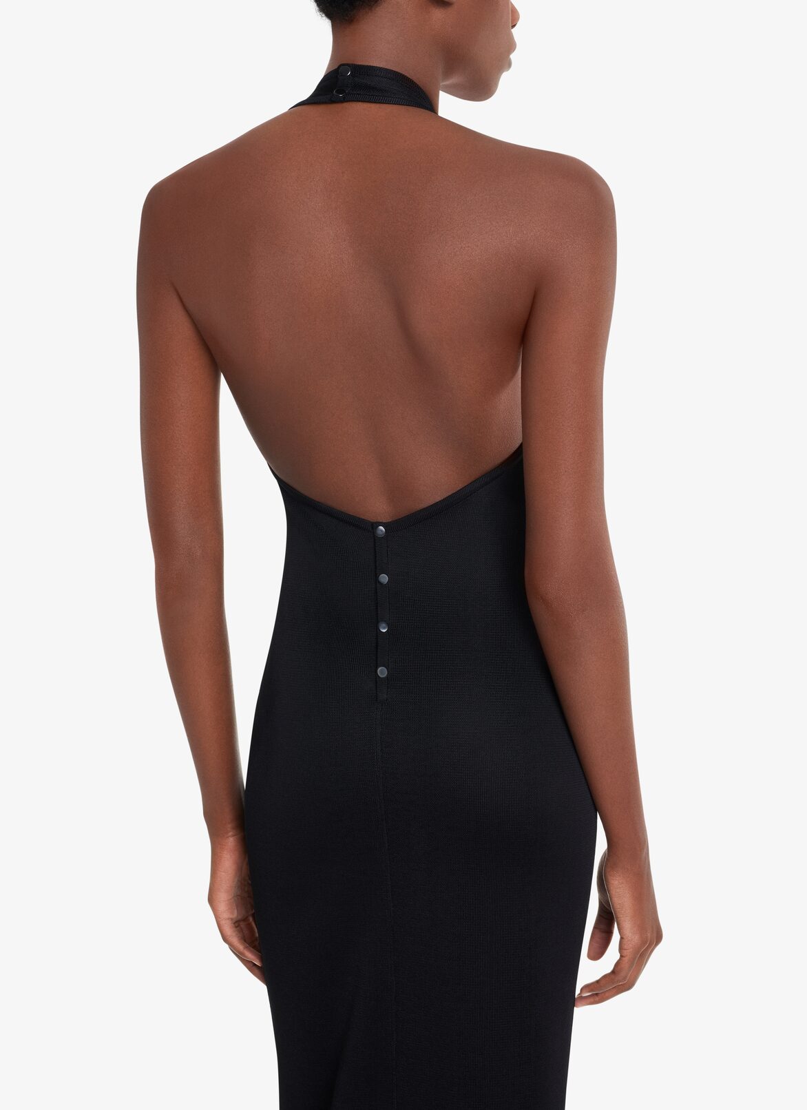 EDITION 1986 OPEN BACK KNIT DRESS ALAÏA BLACK EDITION 1986 OPEN BACK KNIT DRESS